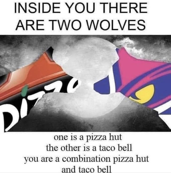 inside us there are two wolves